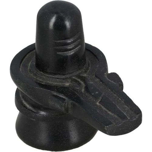 Statue Shiva Lingam Shalinindia, Sculpture Pierre Voyage - Vue principale