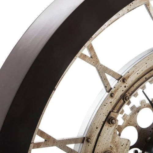 Zoom sur Horloge mécanique Ivy D61 cm, Atmosphera, design élégant