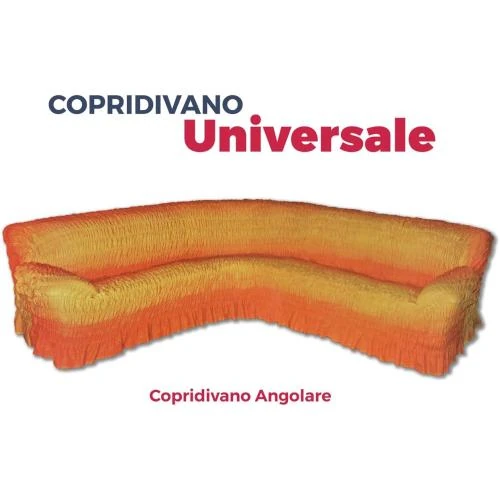 Détail de Canapé d'angle universel frisé Or Biancheriaweb