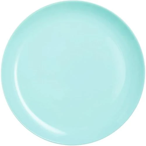 Assiette turquoise Luminarc, design moderne, qualité supérieure - Vue principale