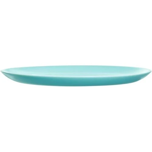 Détail de Assiette turquoise Luminarc, design moderne, qualité supérieure