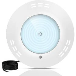 Projecteur Piscine LED 35W Résine, Étanche IP68, 3500lm
