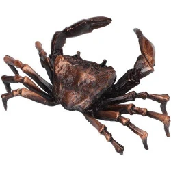 Biitfuu Statue Crabe, Sculpture Cuivre, Décoration Bureau