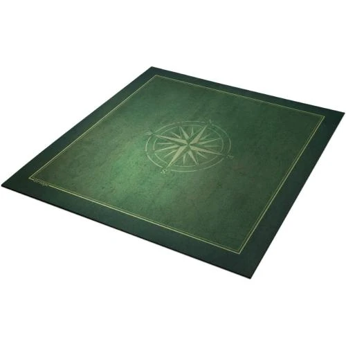 Tapis Bridge Mon Tapis De Jeux, Vert, Rose des Vents - Vue principale