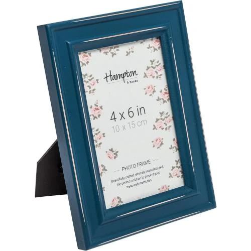 Détail de Cadre photo verre bleu sarcelle Hampton Frames PAL301946T