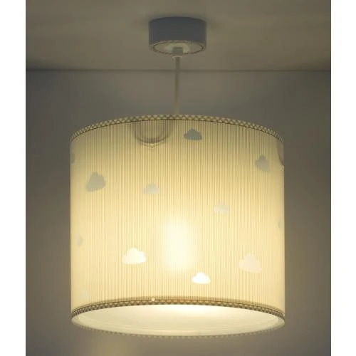 Zoom sur Lampe suspension enfant Nuages Gris, Sweet Dreams