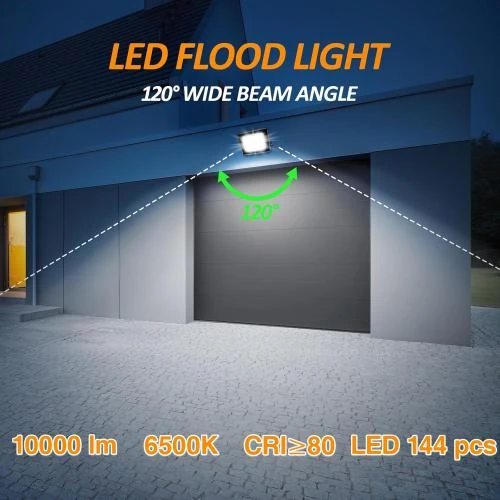 Détail de Projecteur LED HOOLED extérieur étanche, écoénergétique, haute luminosité