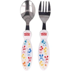 Ménagère 2 Pièces Métallique Mickey Mouse, Stor