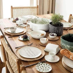 Rader Assiette Mix Match, Design Gout Unique en situation