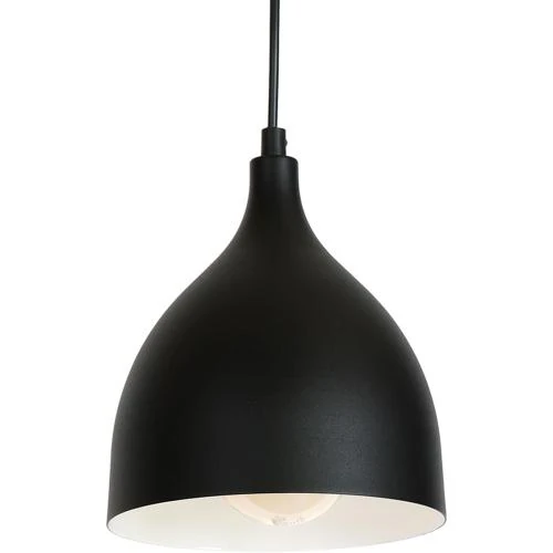 Zoom sur Plafonnier 3 lampes Alumi Black White, LUMINEX