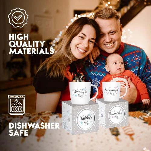 Détail de Tasses OM SUPPLIES, cadeaux nouveaux parents, Noël