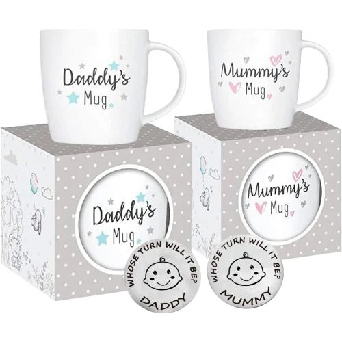 Tasses OM SUPPLIES, cadeaux nouveaux parents, Noël - Vue principale