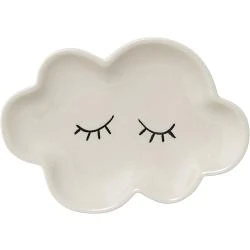 Assiette Smilla Bloomingville, Blanc, Design Élégant