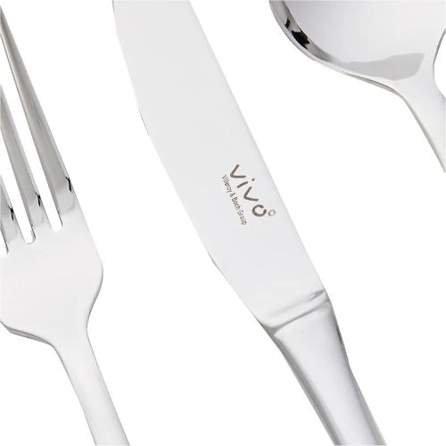 Zoom sur Villeroy Boch Set Couverts Argent, New Sweet Basic