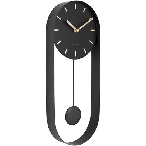 Horloge Murale Moderne Karlsson KA5822BK, Design Élégant - Vue principale
