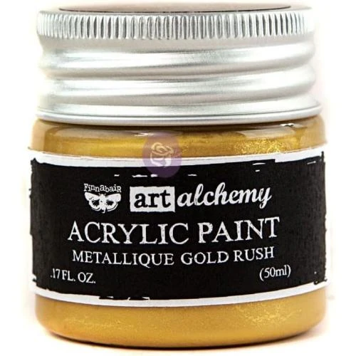 Peinture Acrylique Fluide Métallique Or Rush Prima Marketing - Vue principale