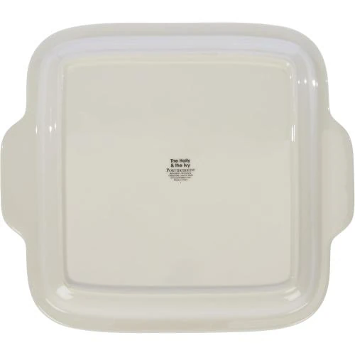 Zoom sur Portmeirion Holly, Ivy Assiette à Gâteau, Ceramique Multicolore