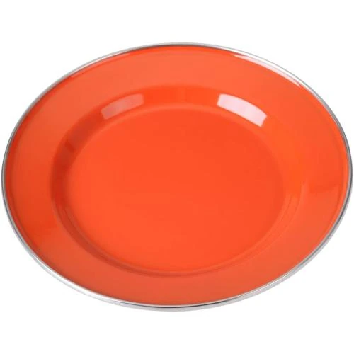 Assiette émaillée enfant, design coloré, durable - Vue principale