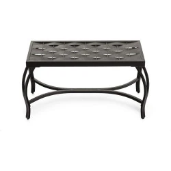 Banc de Jardin Mango Steam, Tissage, Bronze Noir