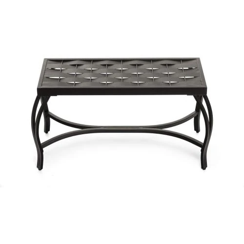 Banc de Jardin Mango Steam, Tissage, Bronze Noir - Vue principale