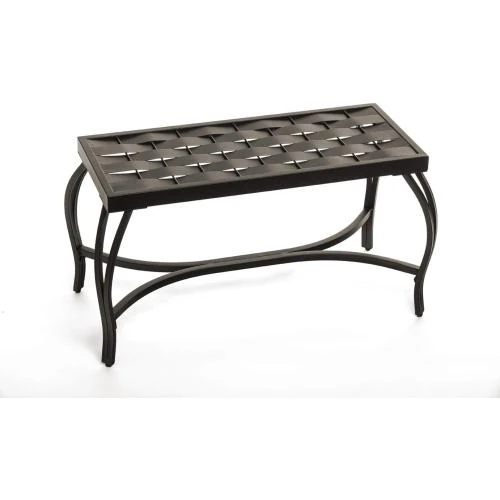 Détail de Banc de Jardin Mango Steam, Tissage, Bronze Noir