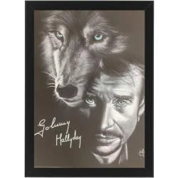 Cadre Photo A4 Johnny HALLYDAY, Osiris, Collection