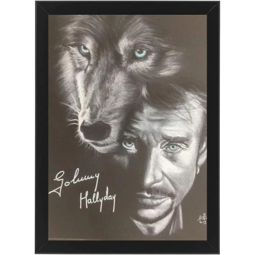 Cadre Photo A4 Johnny HALLYDAY, Osiris, Collection - Vue principale
