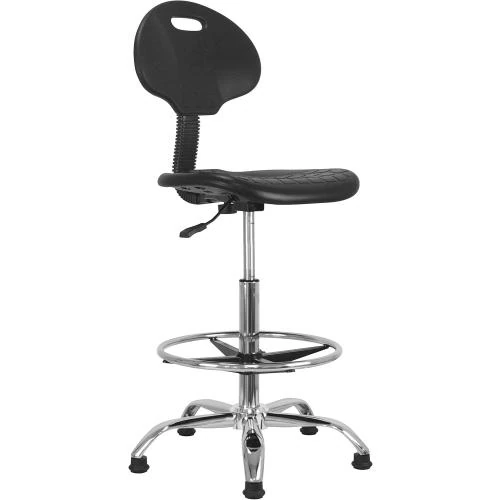Waytex ATIK Siège Assis Debout, Dossier Noir, Bureau - Vue principale