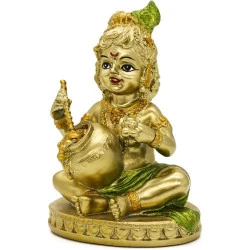 Statue Krishna, Alikiki, Idole indienne, Décoration temple