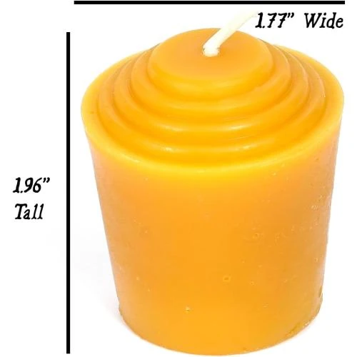 Détail de Bougies votives décoratives Bee The Light, 12 pièces, miel