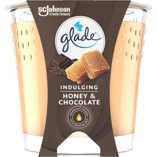 Détail de Bougies parfumées miel, chocolat, lot de 6 Glade