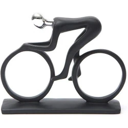 Hosoncovy Sculpture Cycliste Résine Décoration Maison