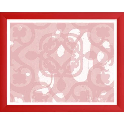 Cadre photo Colonia rouge, verre acrylique, design moderne - Vue principale