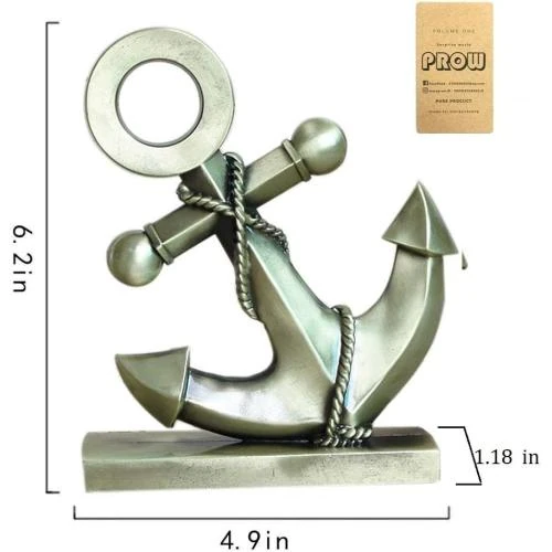 Détail de PROW Ancre Bateau Bronze Alliage Décoration Marine