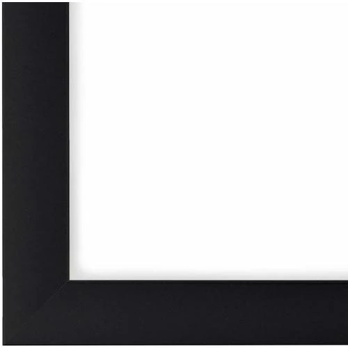 Zoom sur Cadre Photo Noir Mat, Bois MDF, Vitre Incassable