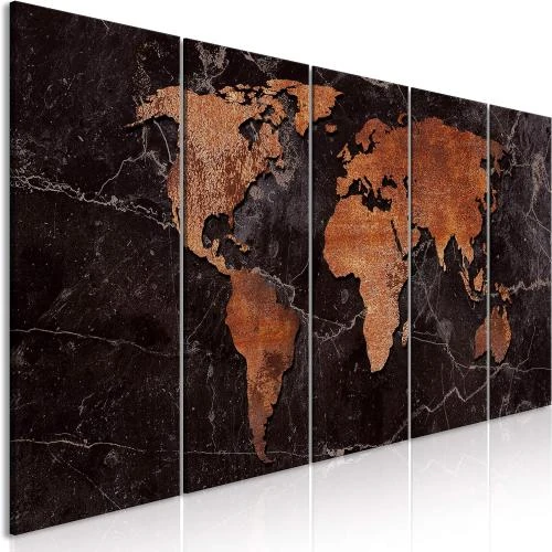 Tableau Monde Vintage 200x80 pour Décoration Murale Tendance - Vue principale