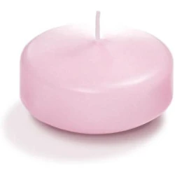 Bougies Flottantes Yummi, Cire, Rose Poudre, Élégance