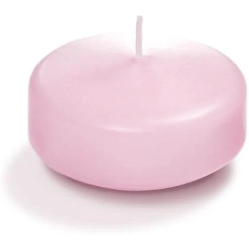 Bougies Flottantes Yummi, Cire, Rose Poudre, Élégance - Vue principale