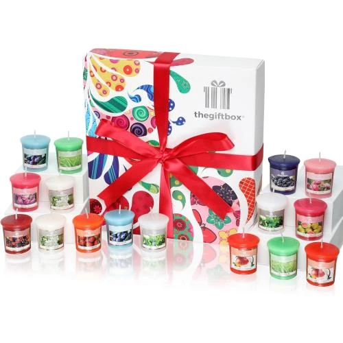 Coffret cadeau luxueux bougies TheGiftbox, parfumées - Vue principale
