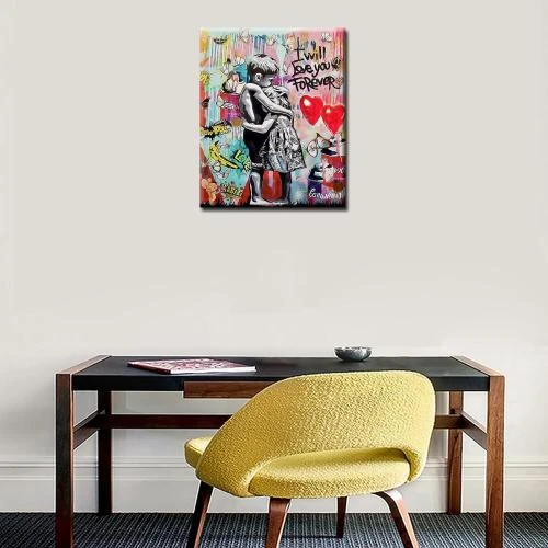 Zoom sur Walarky Peinture par Numéros Graffiti Coloré Art