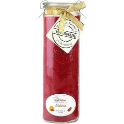 Bougie Jumbo Rubis Vin Chaud Parfumée 306039