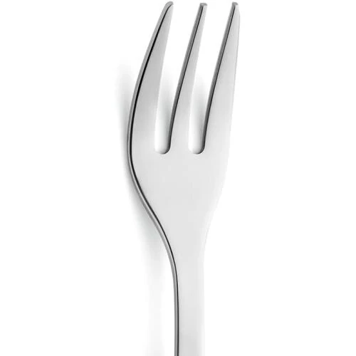 Zoom sur Kuppels, 6 fourchettes gâteau inox, bols plastique bleu indigo