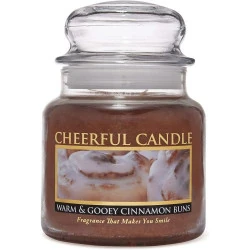 Bougie Gooey Cannelle Marron, Chaleureux, Sympathique
