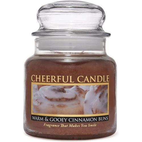 Bougie Gooey Cannelle Marron, Chaleureux, Sympathique - Vue principale