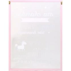 Cadre déco règles chambre fille enfant, Home Deco Kids en situation