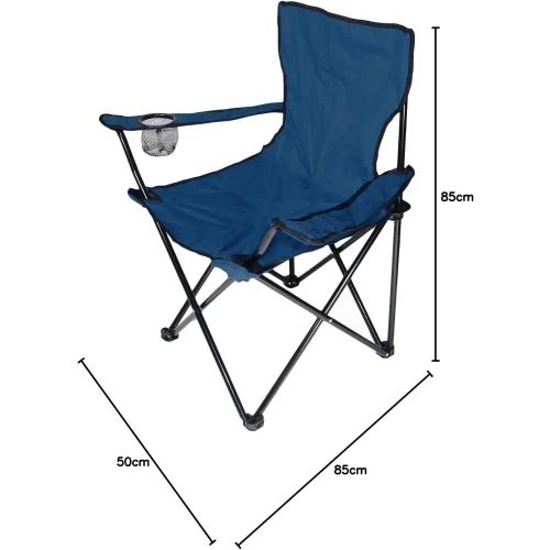 Détail de Chaise Pliante Camping Beek, Porte Gobelet, Beige
