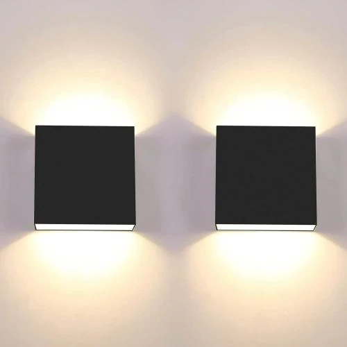 Applique Murale LED CHEVVY 7W Moderne Noir 3000K - Vue principale
