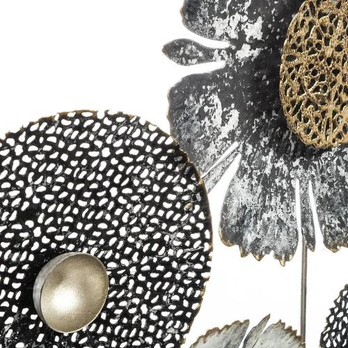Zoom sur Déco murale 34 fleurs métal Atmosphera créateur intérieur