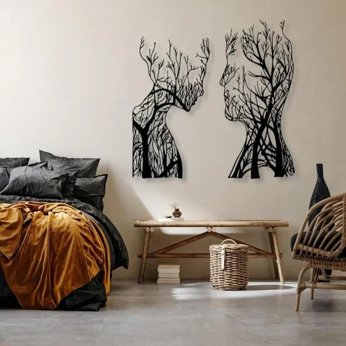 Arbre de Vie en Bois 3D pour Décoration Murale Moderne - Vue principale