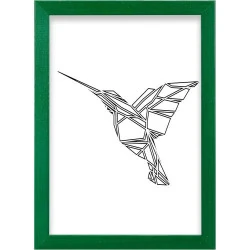 Cadre Photo Plexiglas Vert, 8 Couleurs, Design Moderne